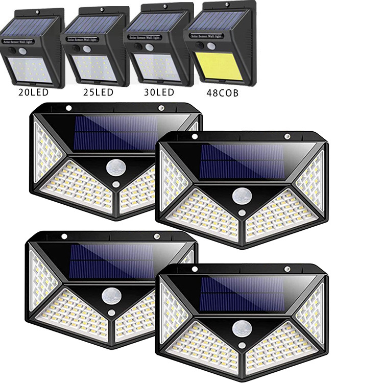 Led Solar Body Sensing Wall Light Rural Solar Street Light Outdoor Waterproof Landscape Courtyard Solar Light details Picture