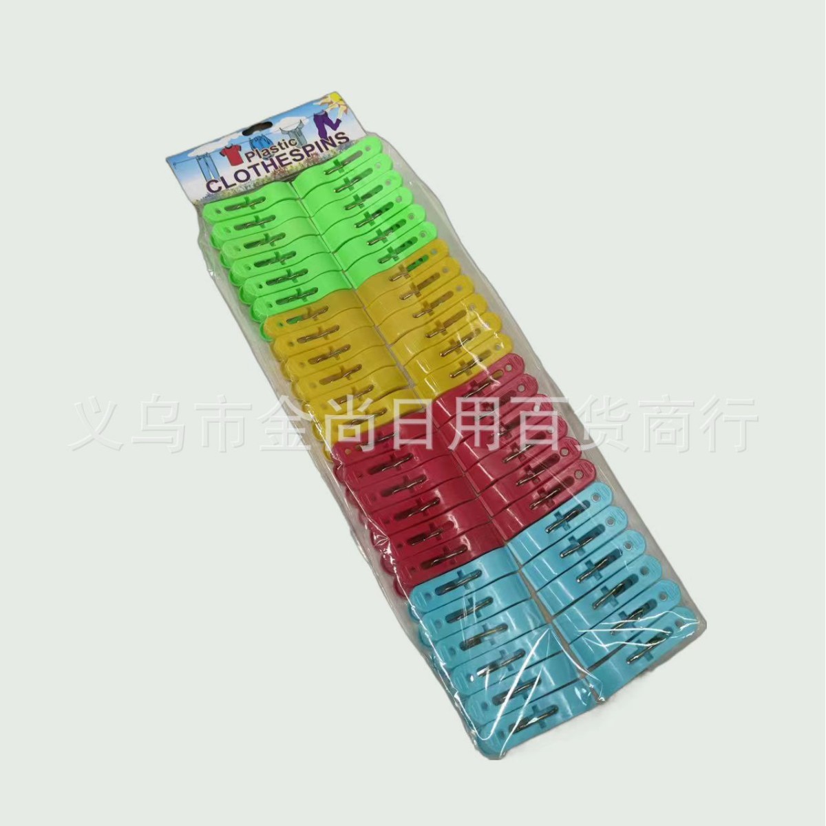 48 clips, sock clips, household windproof clothes drying clips, clothes drying clips, socks and underwear clips Application Scenario