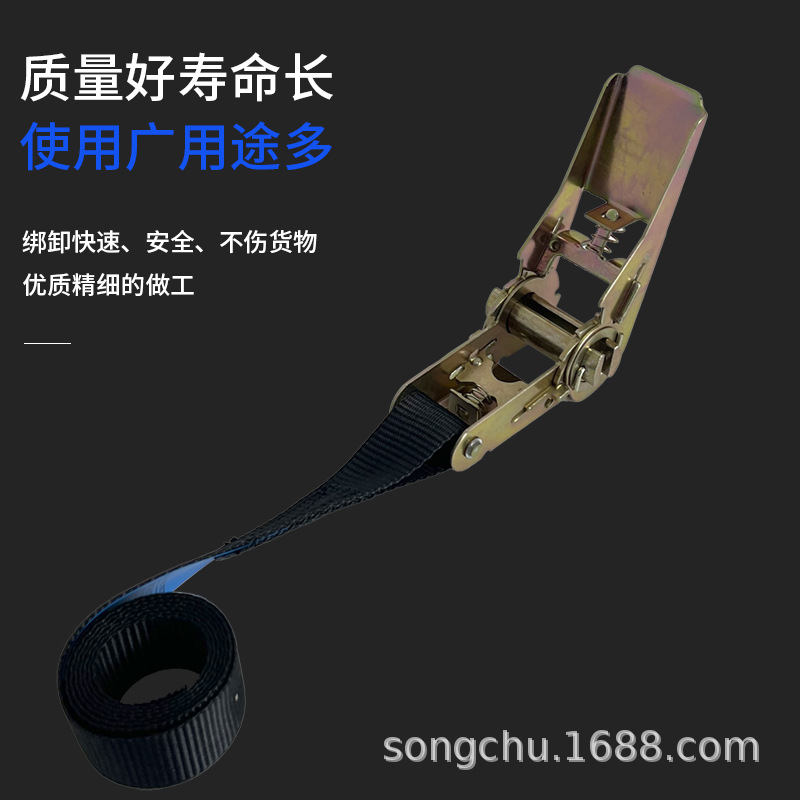 Factory direct sales of foreign trade export binding straps, truck fixed tensioner, fixed goods trapped binding strap tensioner Application Scenario