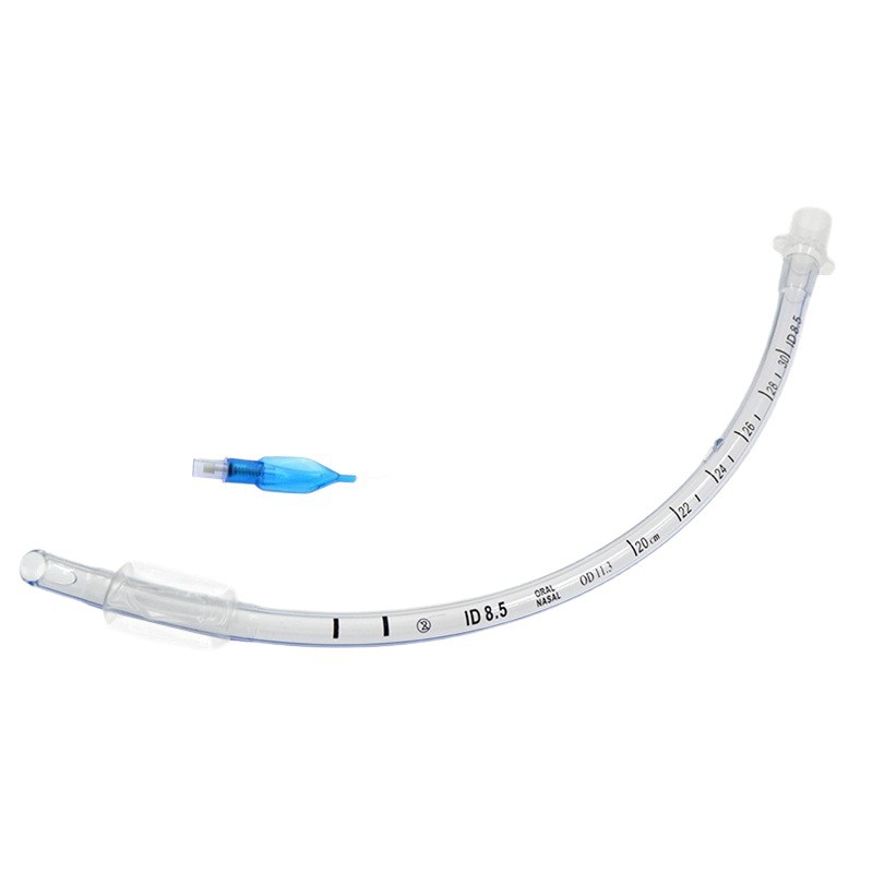Cross-border exclusive single-use reinforced tracheal intubation with guide wire, medical emergency sterile tracheal intubation Item Picture