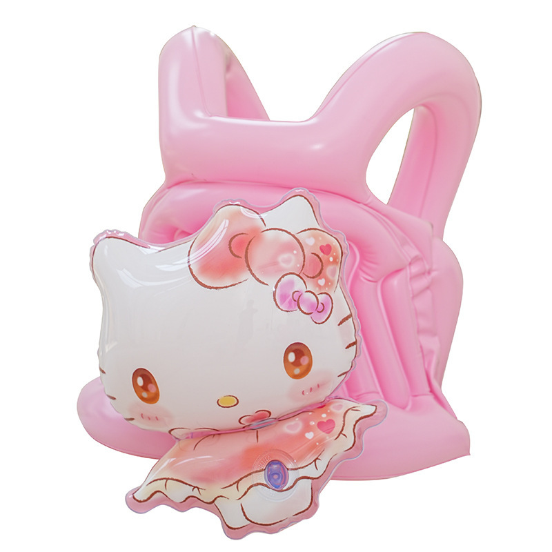 Sanrio children's swimming high-buoyancy vest, beginner swimming equipment, arm ring, inflatable vest, life jacket, high-end thickened version, children's arm ring, high-quality, environmentally friendly and safe Item Picture