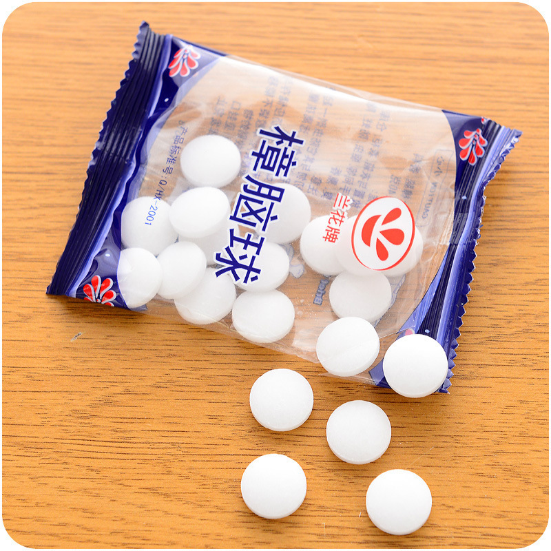 樟脑丸实物图
