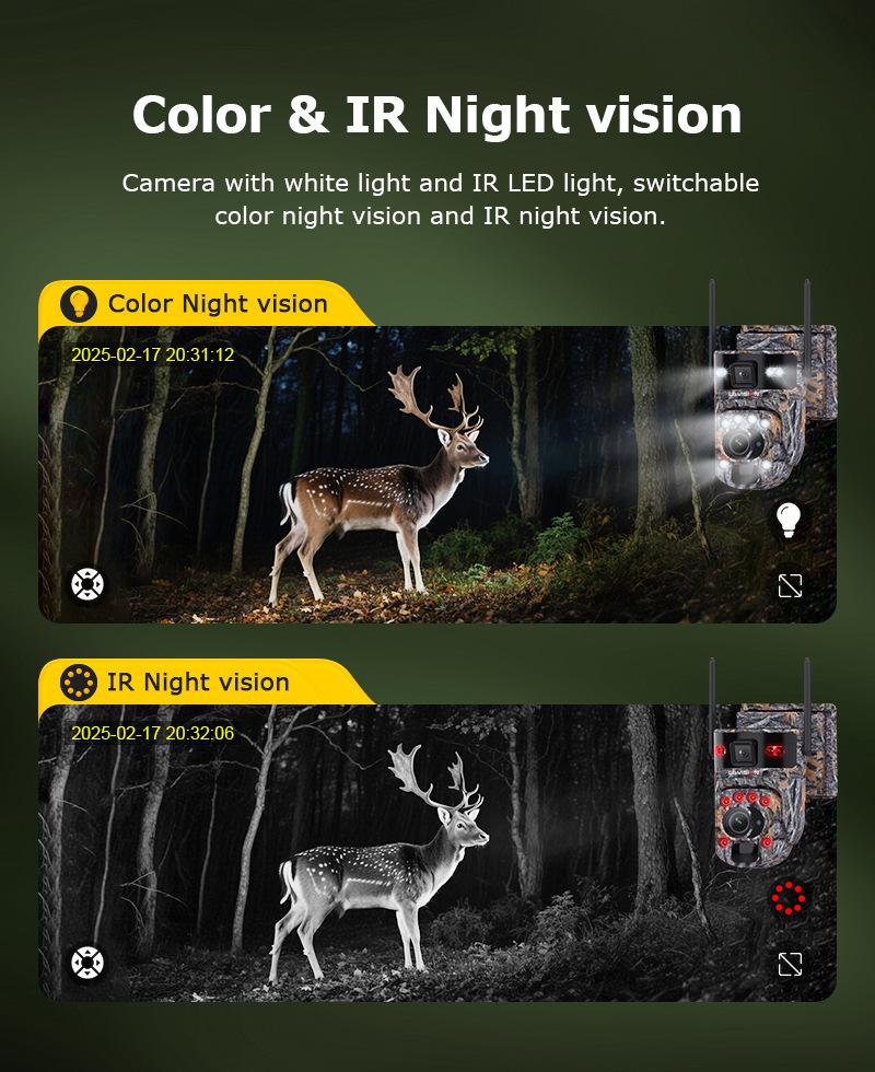 4G LTE Cellular Trail Camera Wildlife Game Camera迷彩 Ubox pic 13