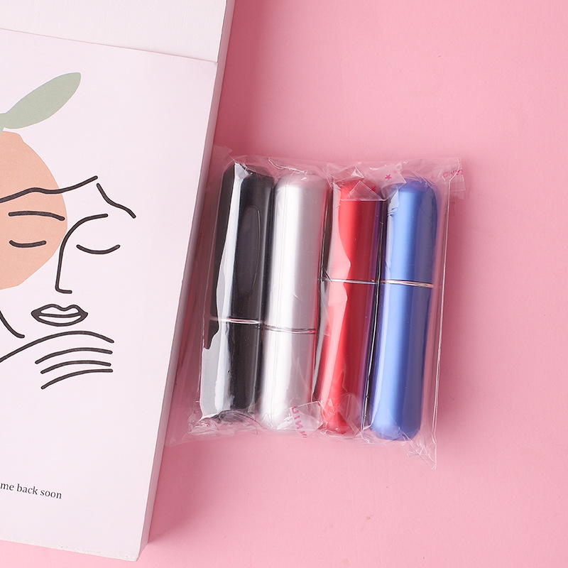 A 5ml bottom-filled perfume dispenser spray bottle can be recycled to fill a portable handheld mini 5ml perfume bottle Specification image