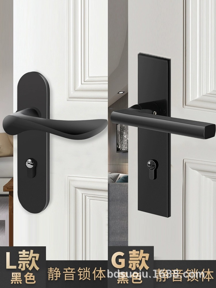 Yangboer is a well-known brand of silent door, split lock, black bedroom door handle, household universal lock accessories, specially designed for solid wood doors Application Scenario