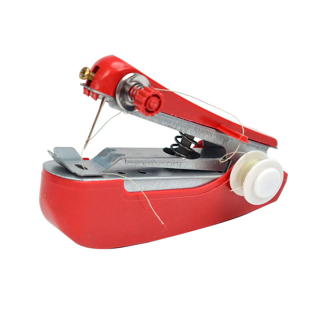 Use a handheld portable mini manual sewing machine details Picture
