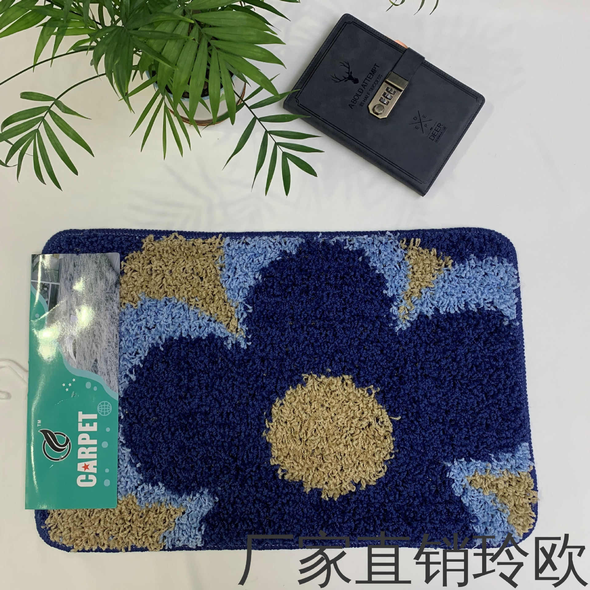 Door mat home living room carpet toilet bathroom absorbent floor mat non-slip mat door mat entry door Application Scenario