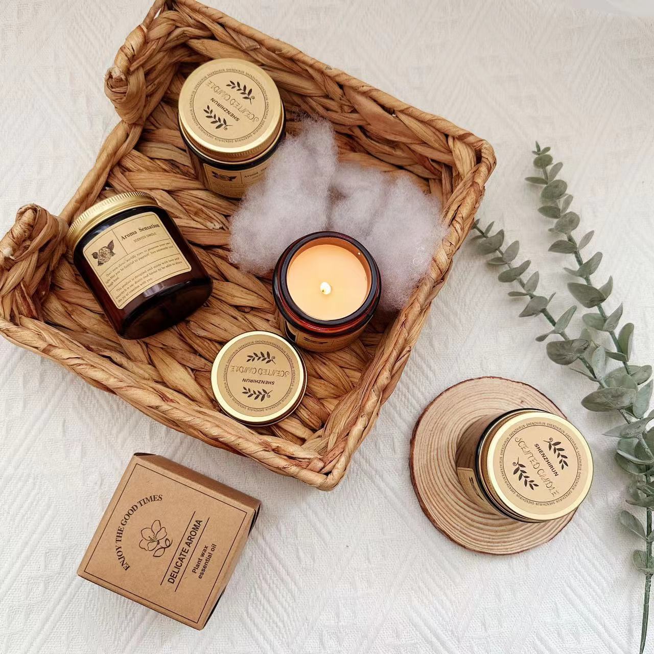 蜡烛/香薰蜡烛/高级螺纹蜡烛/生日蛋糕插件/摆件产品图