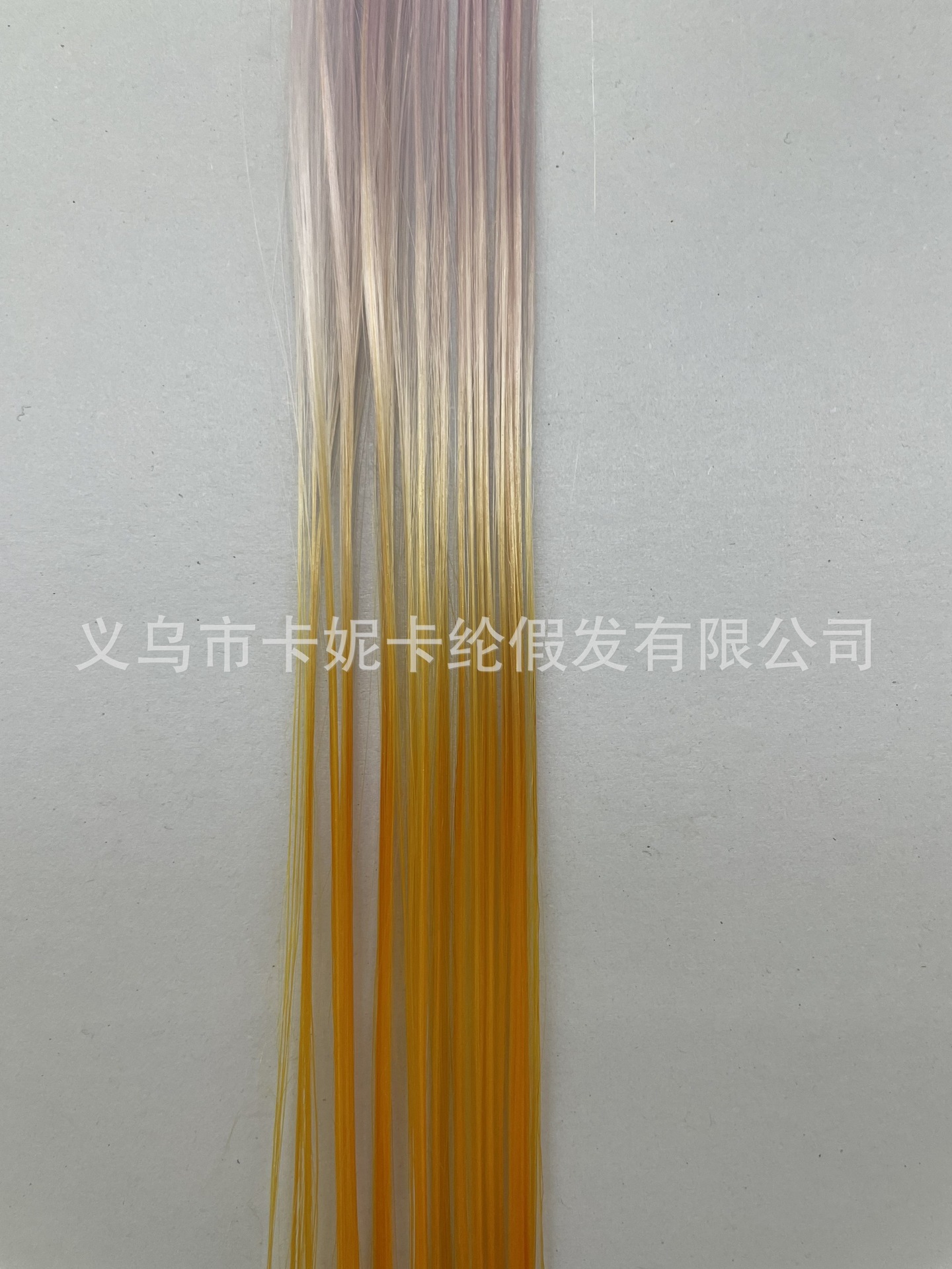 New bestseller Color hair extension newlook chemical Fiber high-temperature silk seamless hair extension wigs hair wigs details Picture