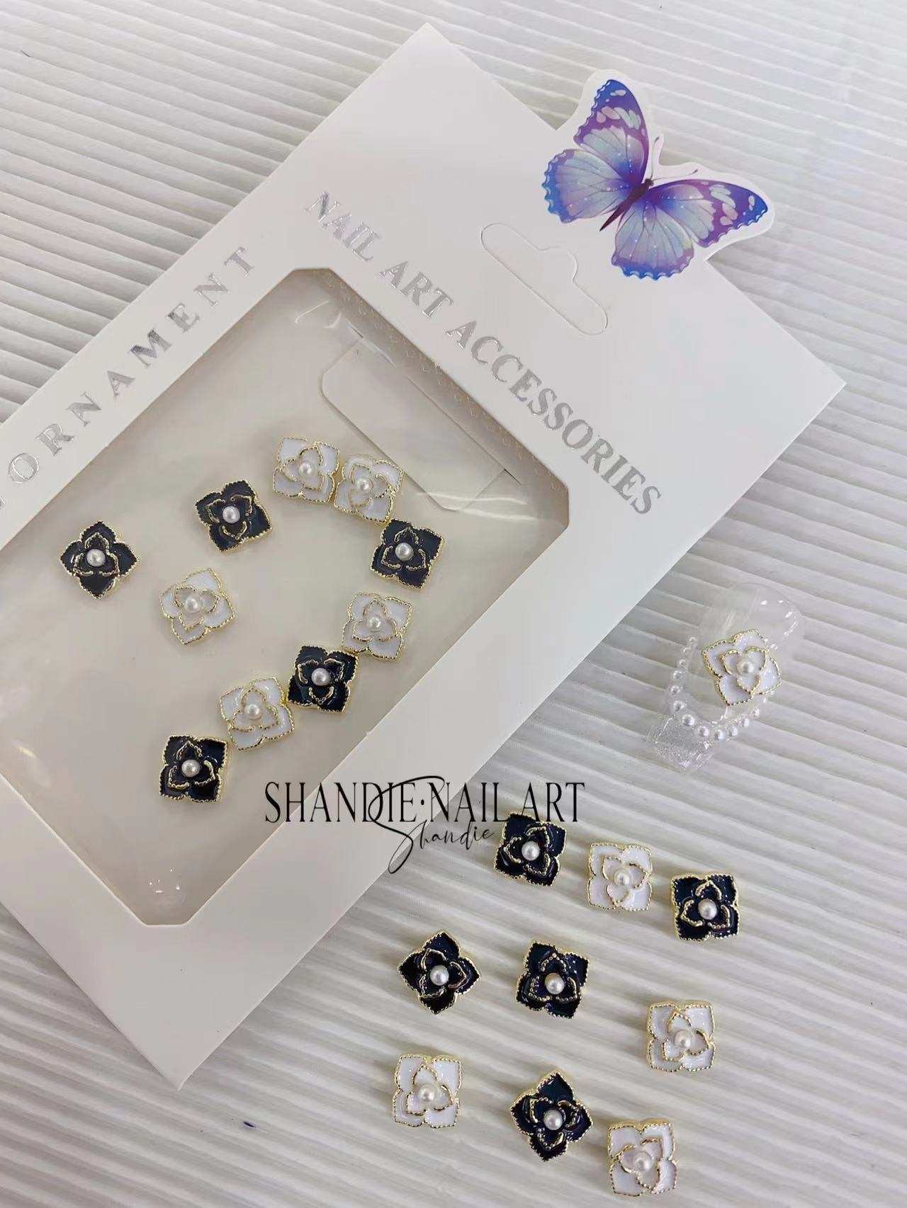 美甲饰品实物图