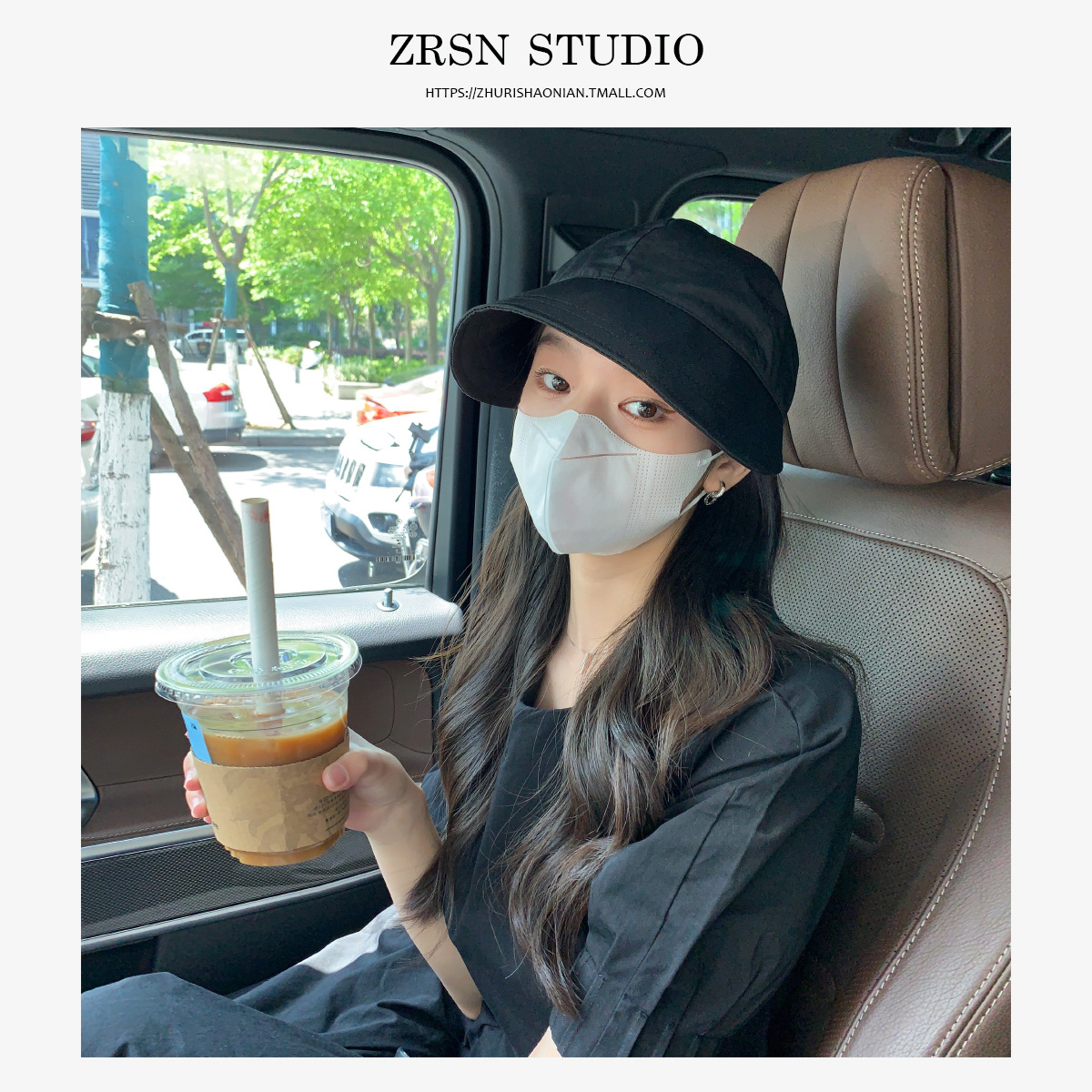 Zhao Ruth Under The Same Banana Sunblock Sun Protection Hat Summer Fashion With Duck Cap Block Ultraviolet Female Hat Wholesale Application Scenario