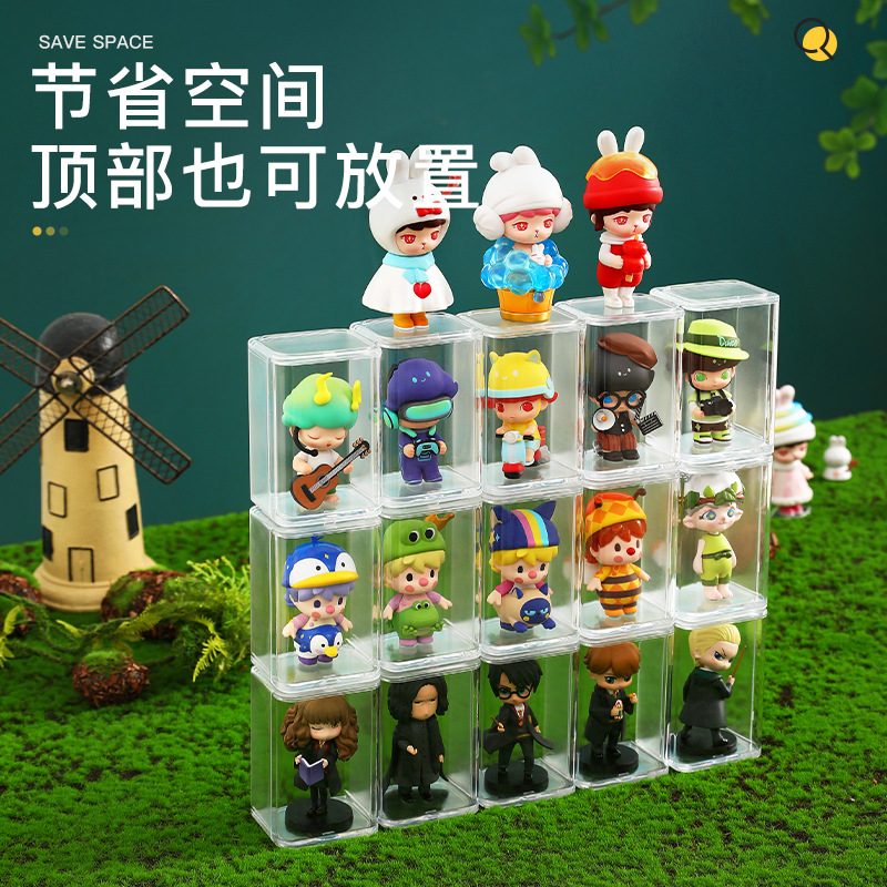 泡泡玛特展示/手办盲盒娃娃白底实物图