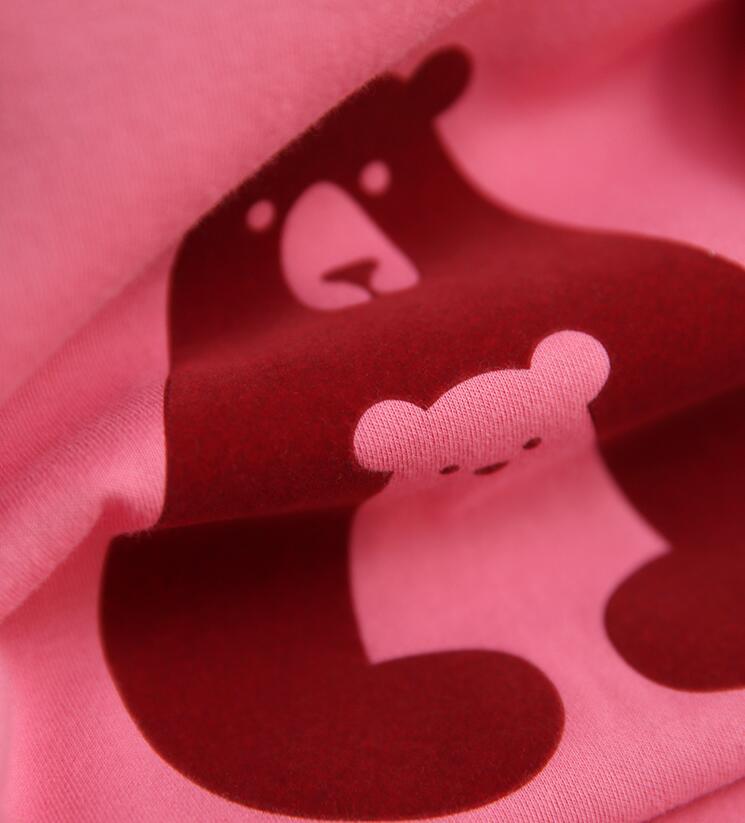 Cute little bear, stylish, casual, versatile, loose and slimming short-sleeved pullover T-shirt top, new spring and summer popular innerwear pic 19