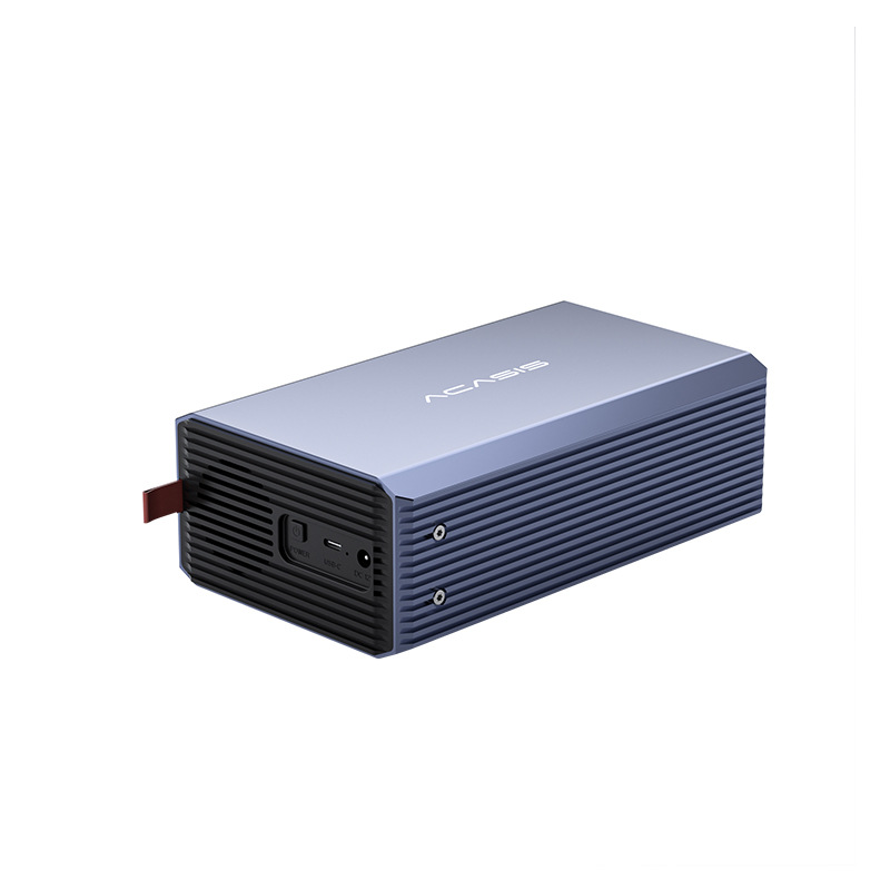 阿卡西斯USB3.0磁盘阵列盒2.5/3.5寸SATA机械硬盘RAID高速传输白底实物图