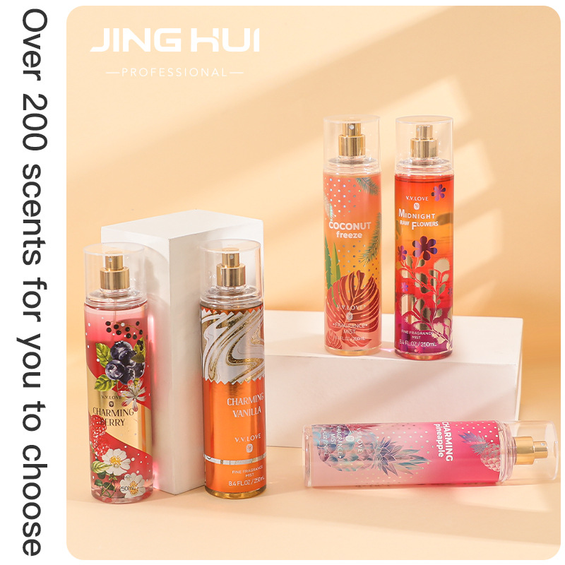 东南亚越南热销mist香水批发花果香调外贸香水perfume身体喷雾