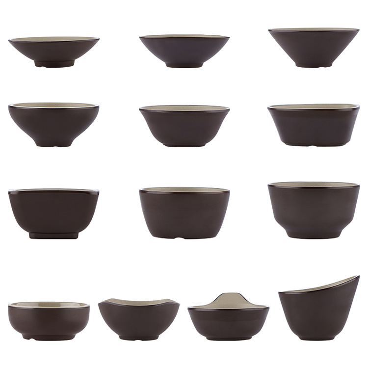 Porcelain-like bowls, ramen bowls, melamine bowls, tableware, beef soup and noodle bowls, commercial spicy hot pot large bowls, plastic bowls specially designed for noodle restaurants Item Picture