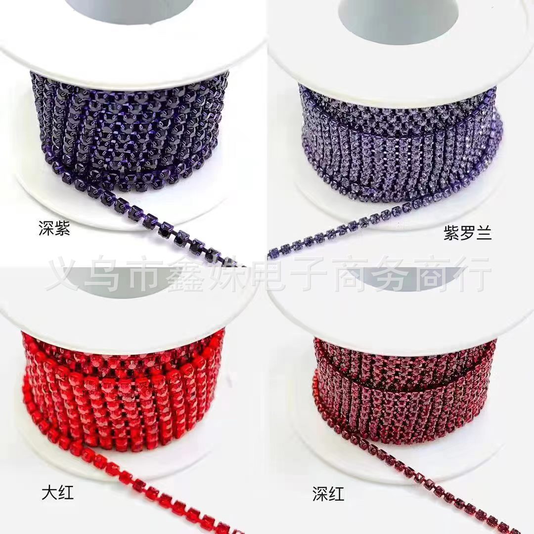سلسة الثقب -12 بالألوان من سلسلة كشمير السلسلة، مزينة بالألبسة التكميلية Specification image