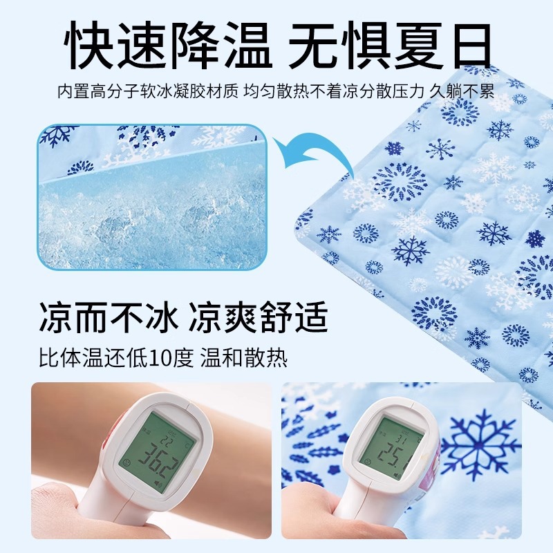 Pet ice MATS, mat MATS, dog summer cooling MATS, cat ice beds, sleeping MATS, floor MATS, cooling products, summer ice beds Application Scenario