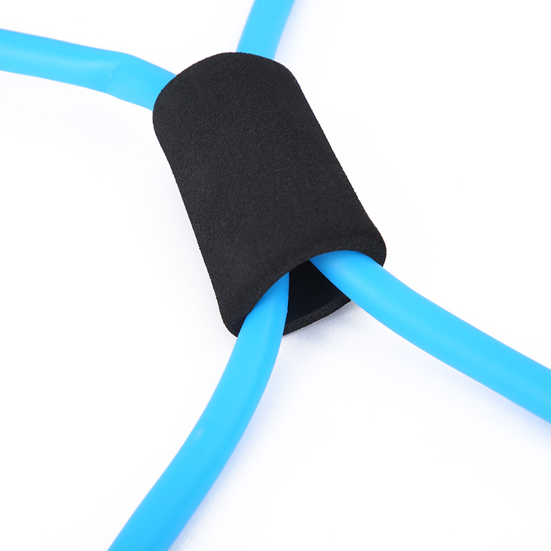 Convenient Exercise Yoga Sports Equipment Home Fitness Equipment Eight-Figure Pull Rope Open Shoulder Beauty Back Pull Rope Wholesale Application Scenario