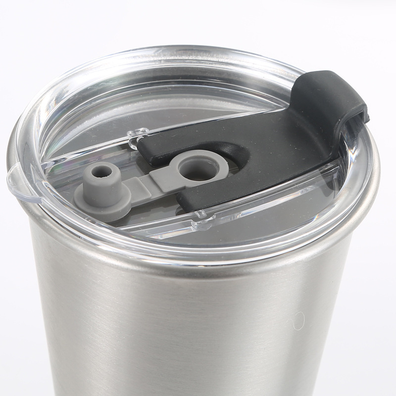 Best-selling cross-border stainless steel cups with straws, large-capacity cups wholesale, portable coffee cups with high appearance standards, creative straws Specification drawing