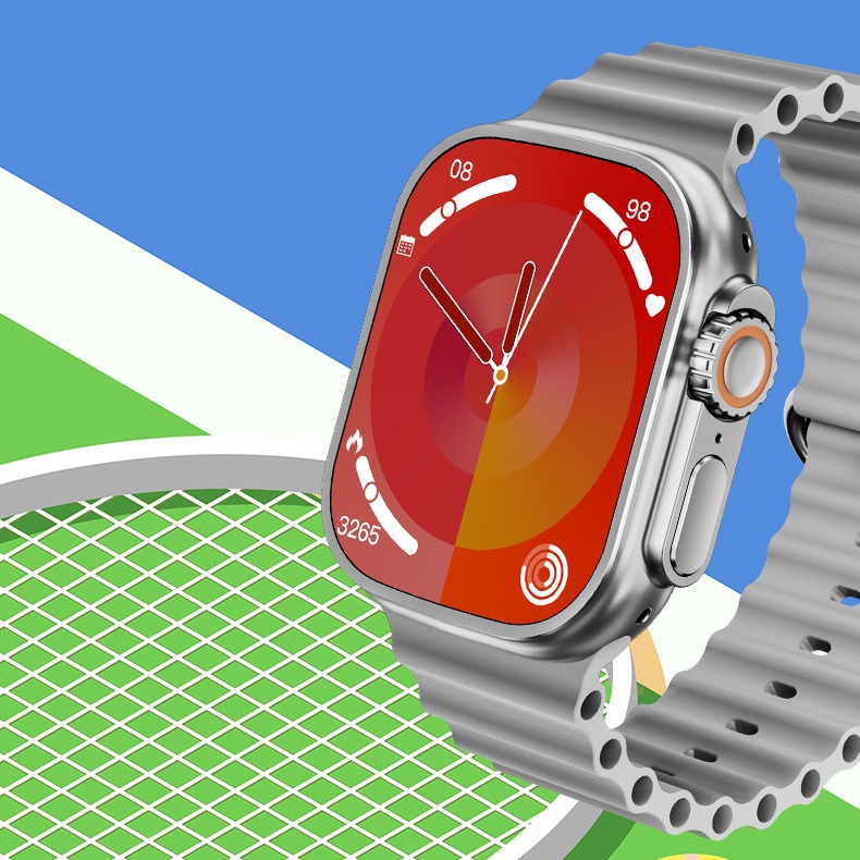 The New Huaqiangbei S9 Smart Watch Cross-Border Phone Call Watch Men And Women's Nfc Sports Bracelet Lingdong Island