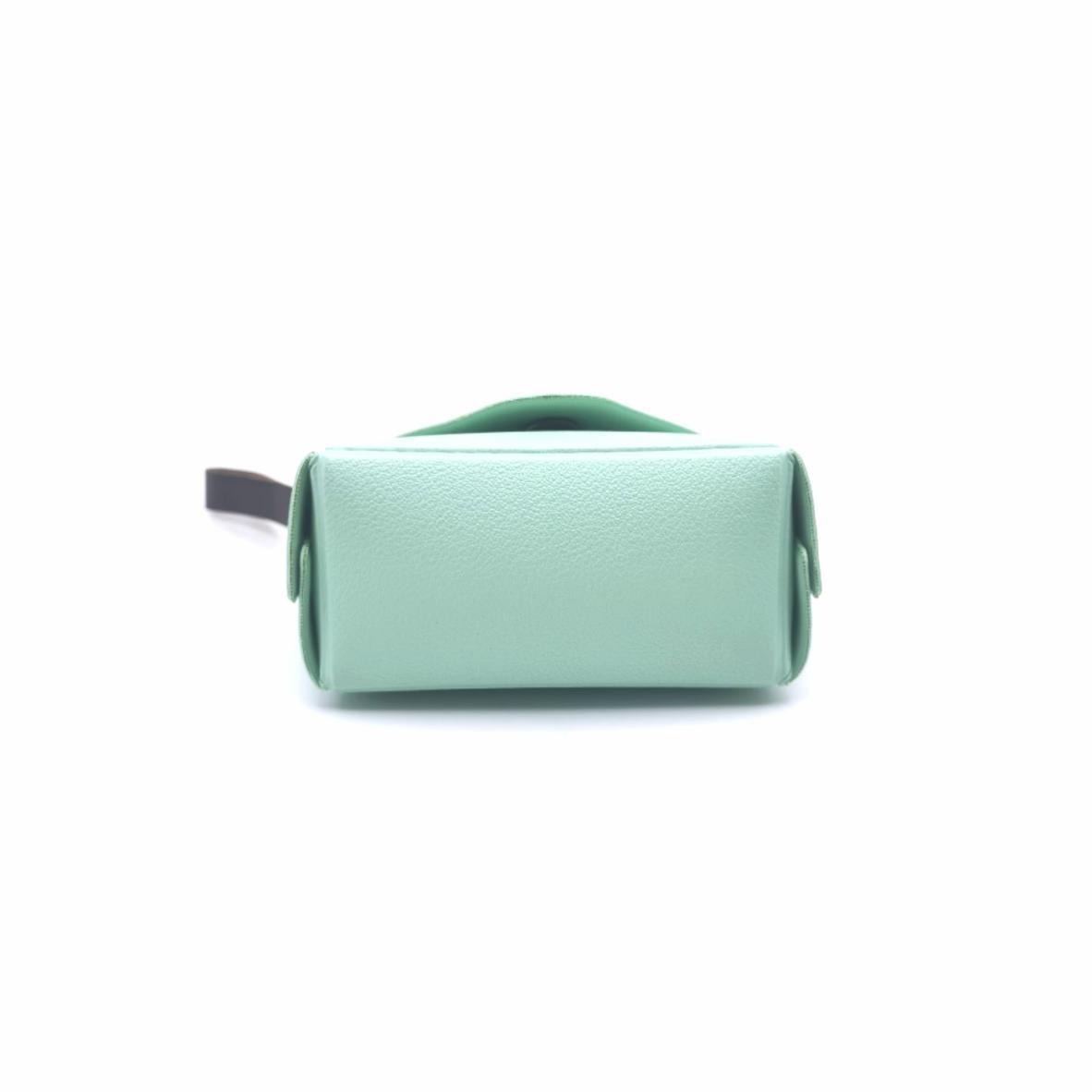 In-stock PU leather cosmetic storage small bag, coin purse, key case, candy-colored earphone case, card portable mini Specification image