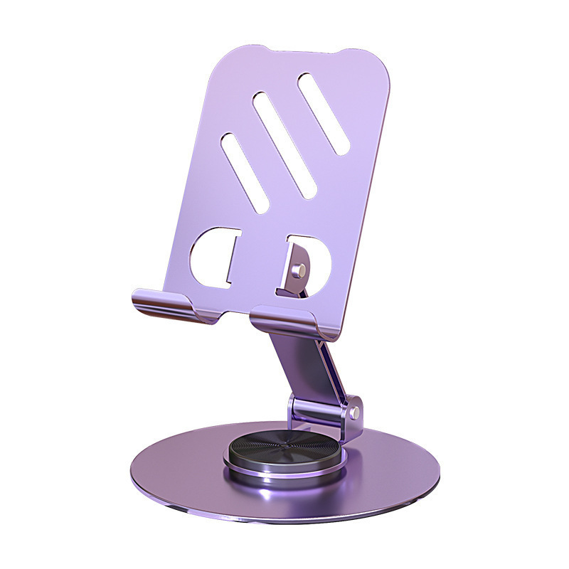 A cross-border best-selling multi-functional all-metal phone stand, desktop rotating and folding 360 alloy tablet vehicle Item Picture