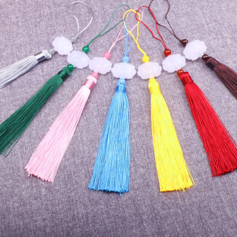 流苏/超纤皮革流苏/中国结流苏穗子/纯棉小流苏/绳艺产品图