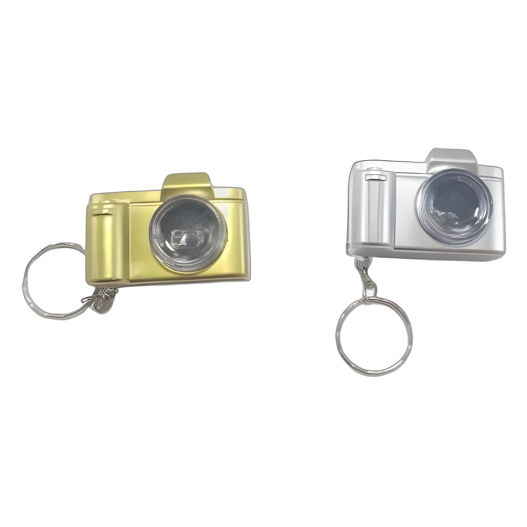 Simulation luminous camera keychain pendant, creative keychain color light, small gift, luminous toy cross-border Item Picture
