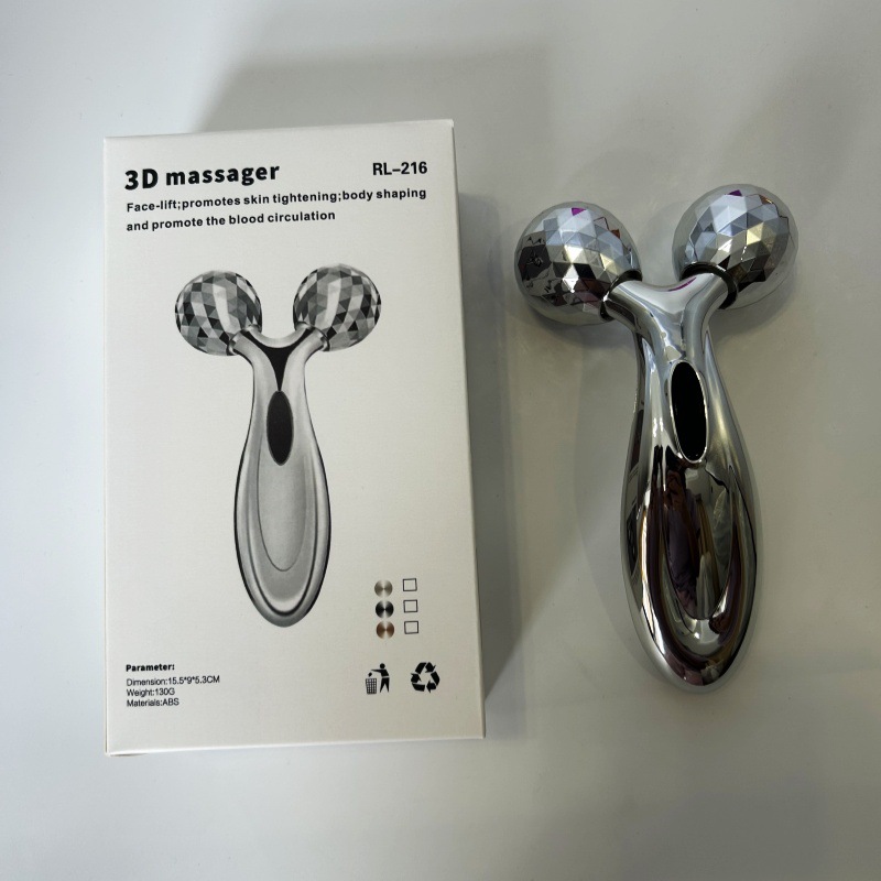 Wholesale 3D manual roller V-face device, V-shaped face handheld shaping, lifting and massage instrument, beauty device from the manufacturer Application Scenario