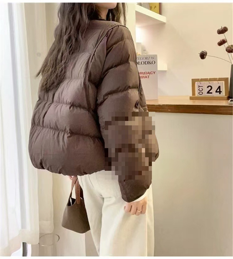羽绒服女款短款冬季白鸭绒羽绒外套女新款高级感详情6