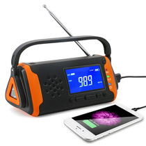 Export factory direct radio hand flashlight radio solar emergency hand generator radio