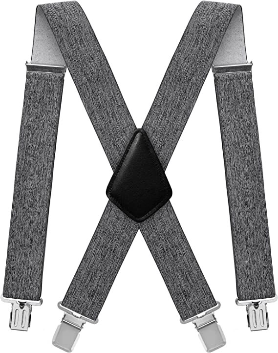 Factory Directly For The Hot Selling Men 5Cm Wide Elastic Belt Environmental Hardware Clip Buckle Suspenders Application Scenario