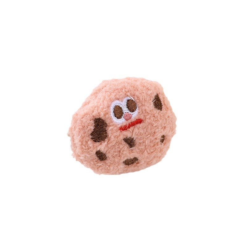 2023 Creative Cream Cookies Chocolate Plush Cartoon Little Red Book Funny Food Doll Accessories Diy Accessories Item Picture