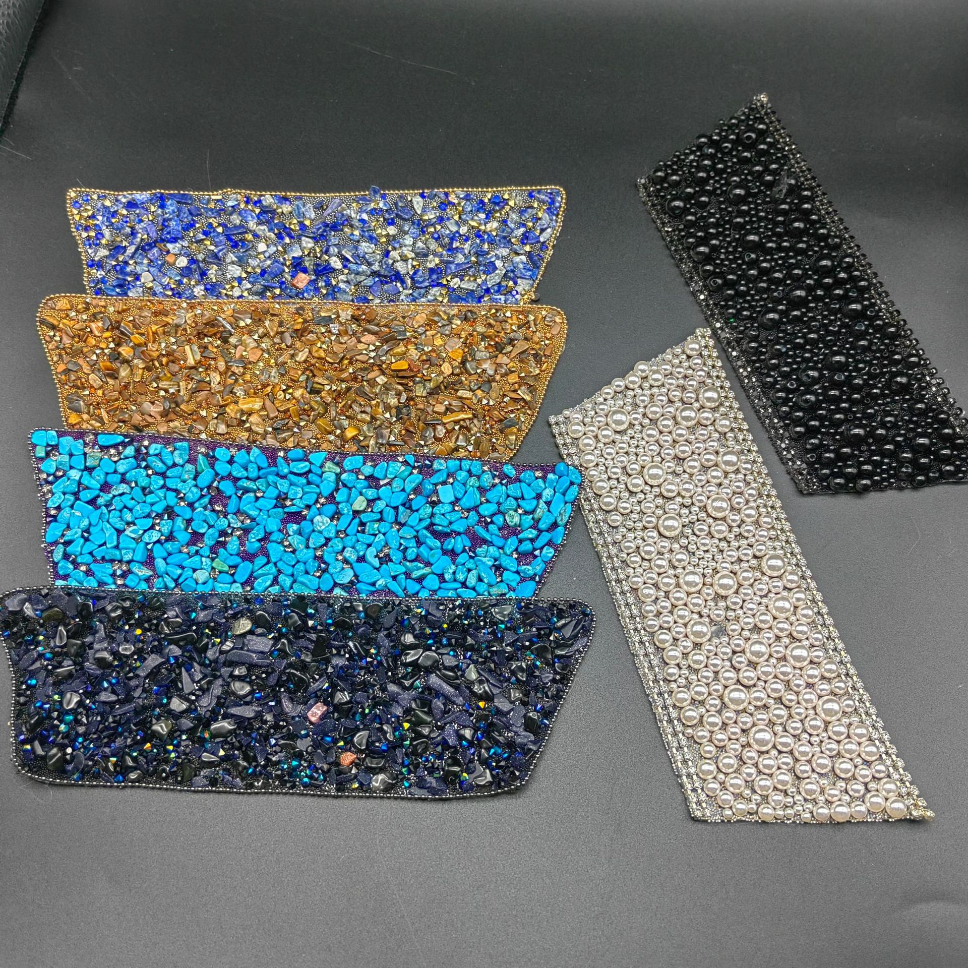 Wholesale gravel upper handmade shoe accessories Single shoe slippers shoes flower accessories Shoe accessories bag shoes hat accessories accessories