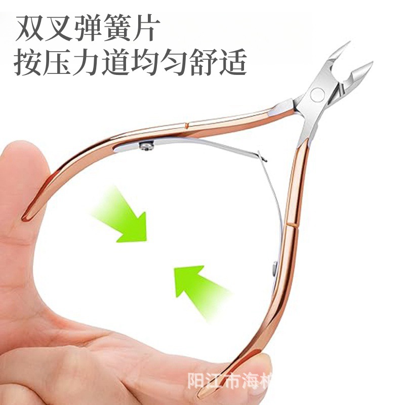 D501 Professional dead skin shears, stainless steel dead skin pliers, nail care tools, nail trimming, dead skin removal, hangnails, nail clippers Application Scenario