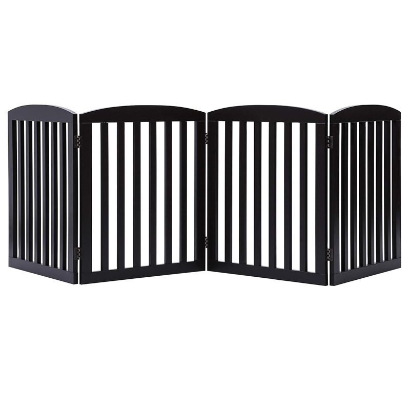 Wooden dog enclosures, foldable pet door railings, indoor isolation and protection fences for small and medium-sized dogs, pet panels Item Picture