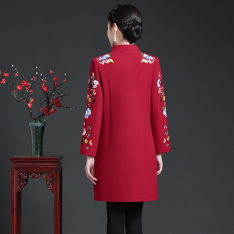 中老年女装实物图