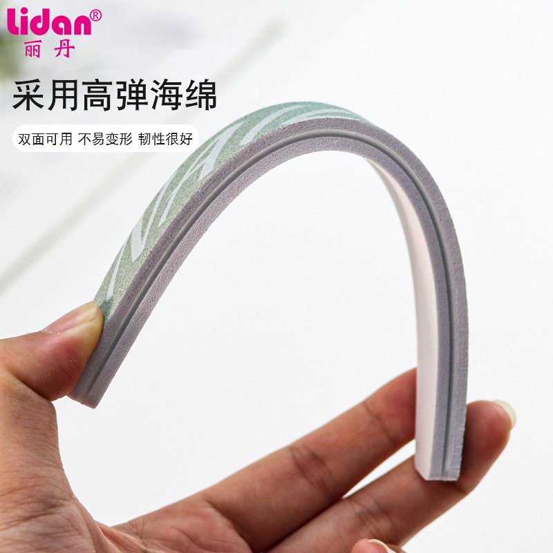 Japanese nail rub strip High quality manicurists use manicure file semi-round sponge rub polishing strip nail scrub strip Specification drawing