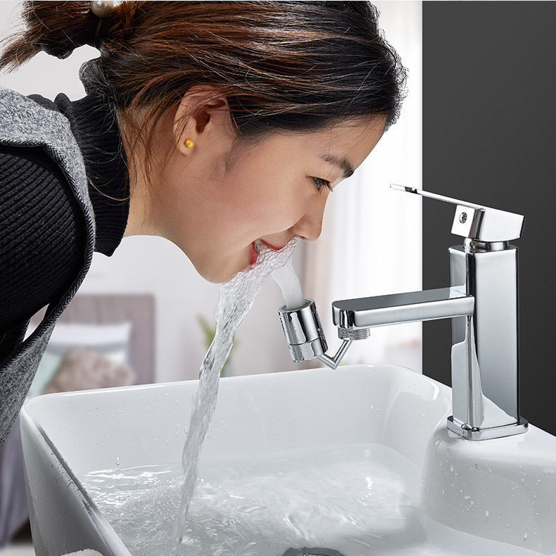 Bonuo Bathroom Kitchen Basin Faucet Anti-Splash Nozzle Universal Rotation Adjustable Extender Filter Water Saving Mouthwash Bubbler Application Scenario