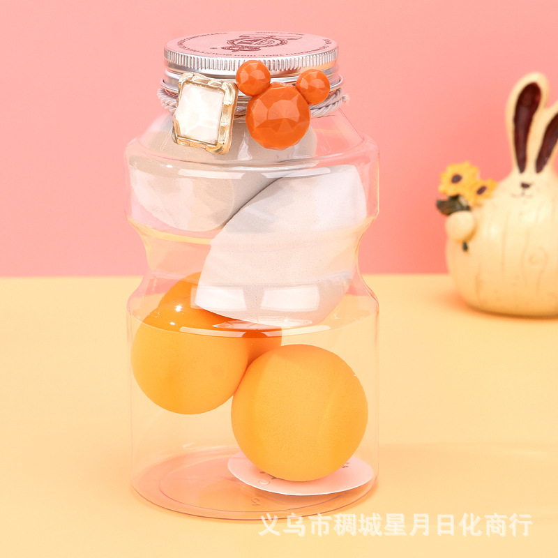 4 Li Jiaqi beauty eggs, no-powder makeup sponges, powder puffs, makeup eggs, gourd cotton super soft tool balls details Picture