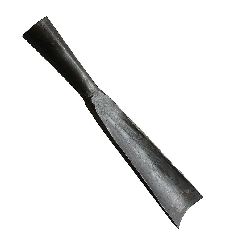 Woodworking chisels, blacksmiths, hand-forged old chisels, semi-circular chisels, shovels, arc-shaped chisels, wooden barrel chisels, carved chisels Item Picture