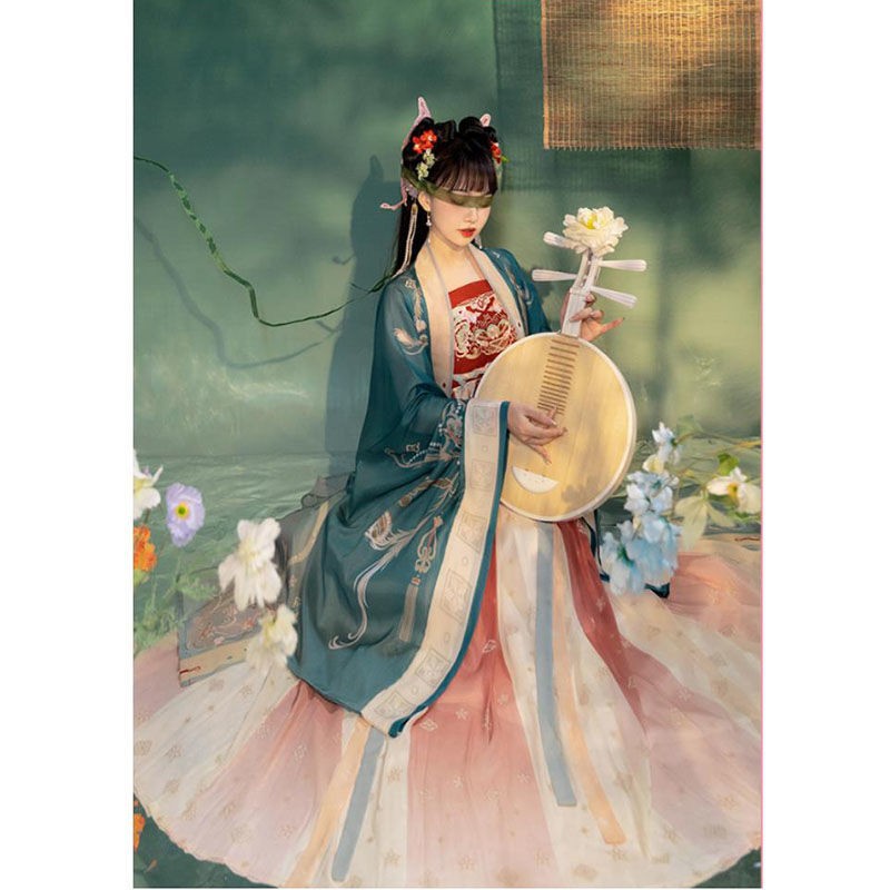 汉服/禅茶服/禅舞服实物图