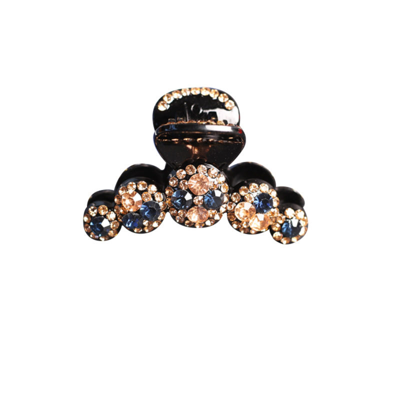 New and best-selling products: small shark clip, high-end hair clip, water diamond, elegant headwear clip, grappling clip, hairpin, wholesale Item Picture