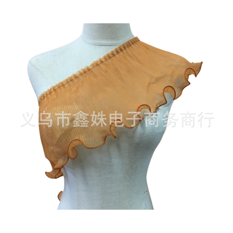 New chiffon pleated lace high-density clothing accessories Item Picture