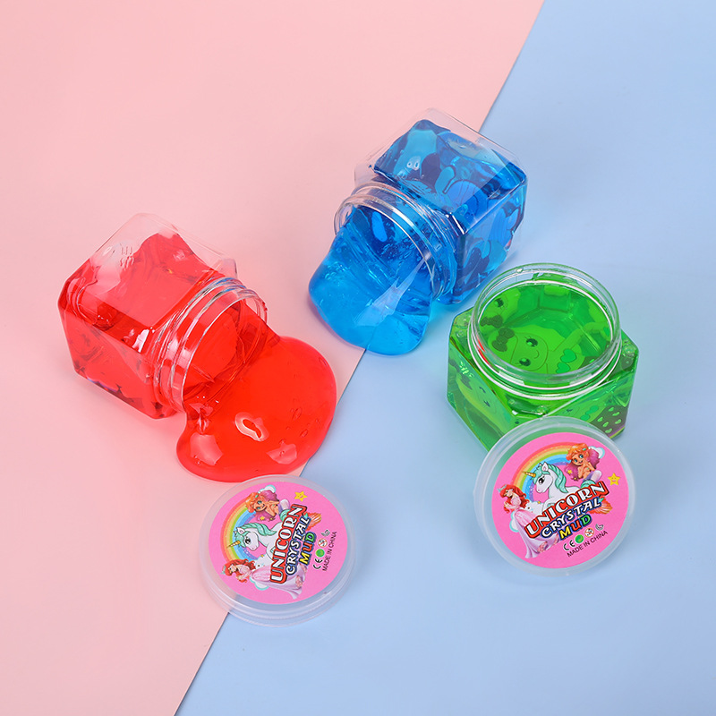 Slime Cross Border Children's Handmade Sand Leather Goods Children's Leisure Creative Toys Safe Non-Toxic Parent-Child Interactive Play Material Plasticine Color Clay details Picture
