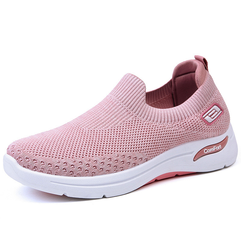 Shoes For Women 2024 New Casual Cross-Border Women's Shoes Soft Soled Mom Shoes Socks Shoes Fashion Sneakers For Women Item Picture