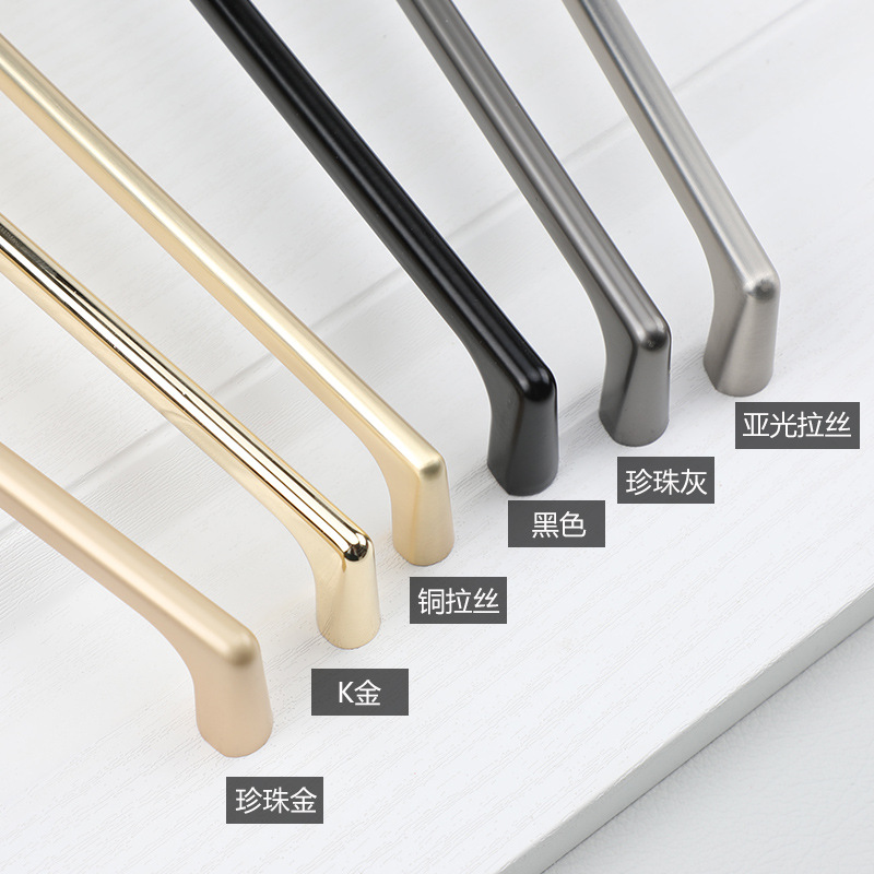 European-style golden cabinet and wardrobe handles, Nordic grey and black shoe cabinet small handles, round drawer single-hole handles Application Scenario