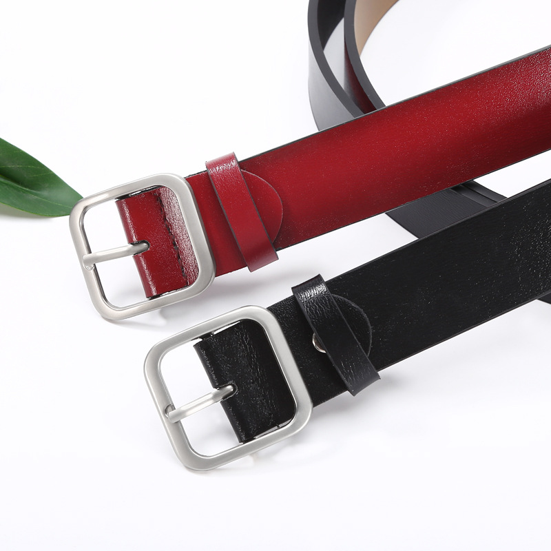 Black Tpu Small Belt For Ladies Ins Style Denim Waistband With Fine Waistband Decoration Retro Women Fashion Wholesale Specification drawing