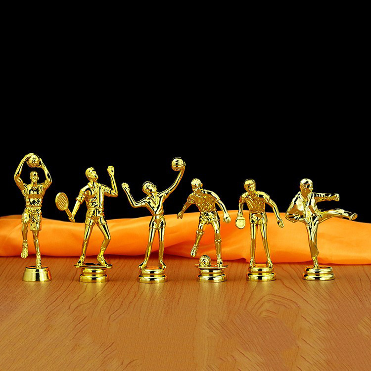 2019新款 塑料足球奖杯 篮球比赛颁奖奖品 跆拳道摆件 免费印字